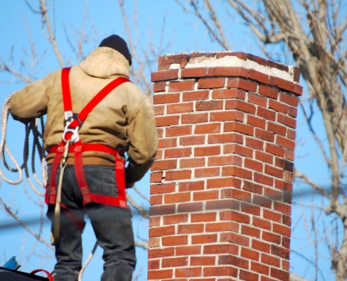 Chimneys in Idaho Falls